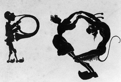 Devilish Alphabet, engraved by Delannois, 1825 (detail) by Delaporte